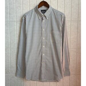 Lauren Ralph Lauren XL Shirt Check Plaid Long Sleeve Button Down Stretch Regular